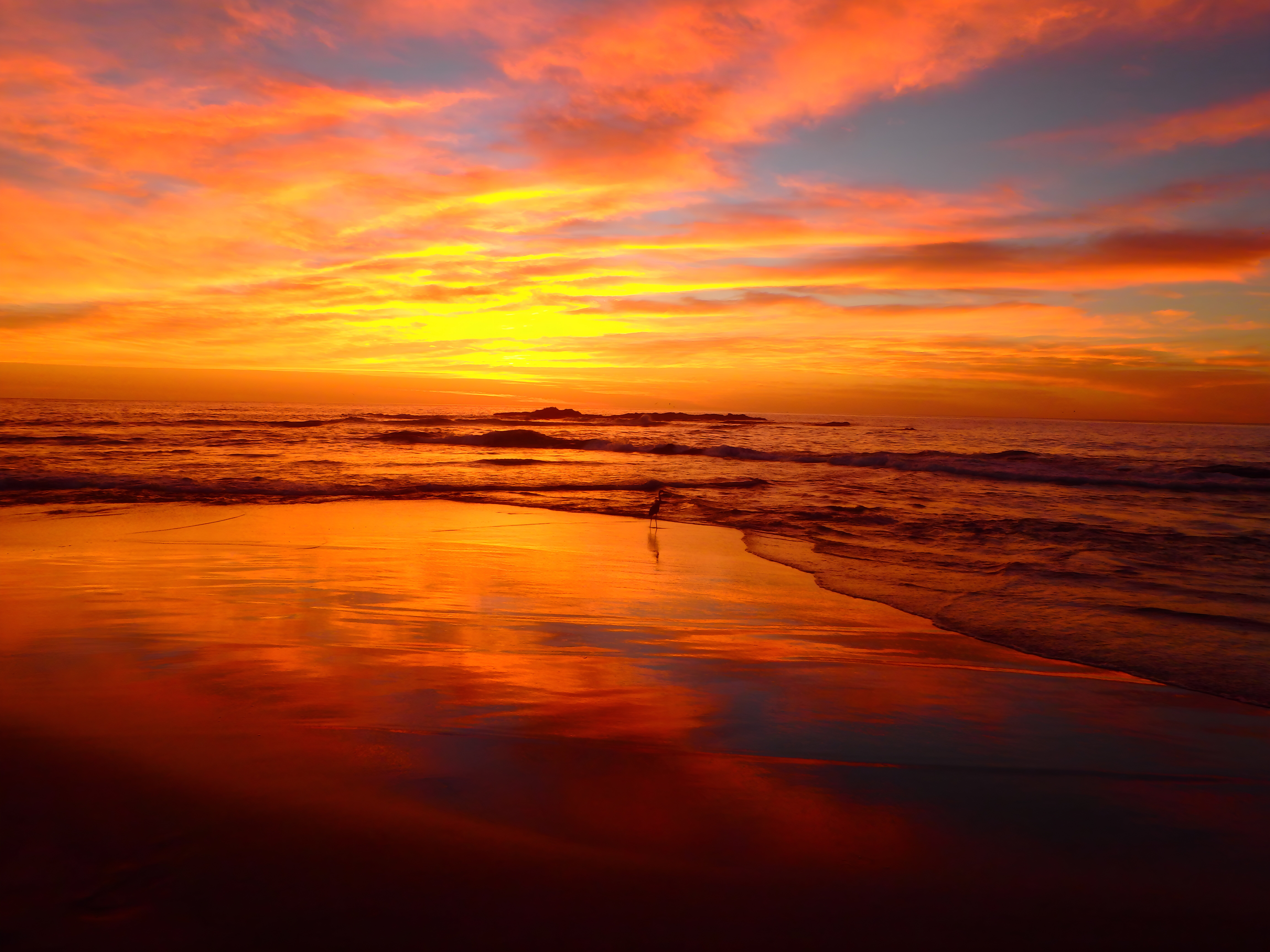 Junquillal Reflection Sunset