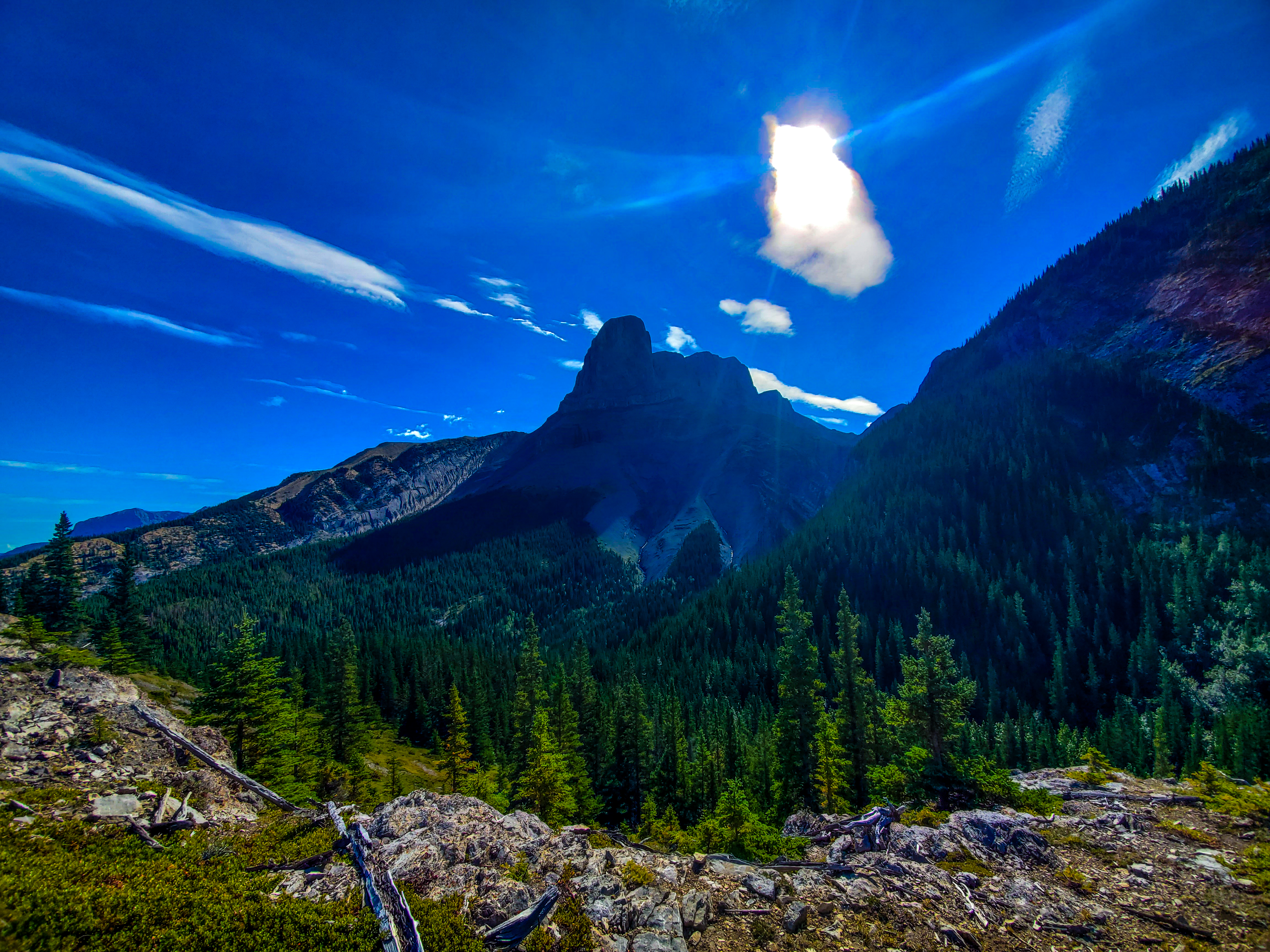 Jasper Mountain Range View